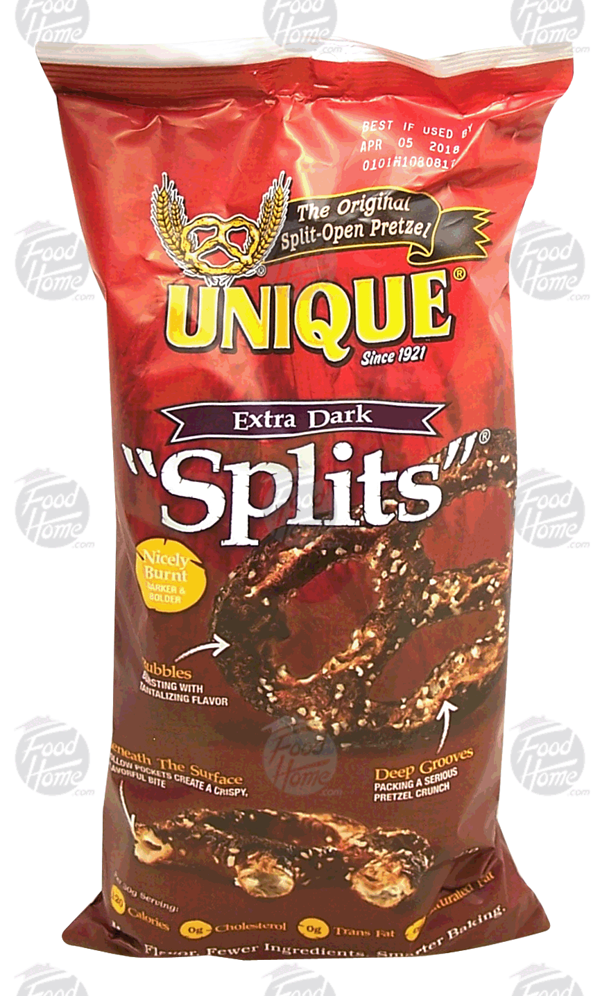 Unique Splits extra dark pretzel snack Full-Size Picture